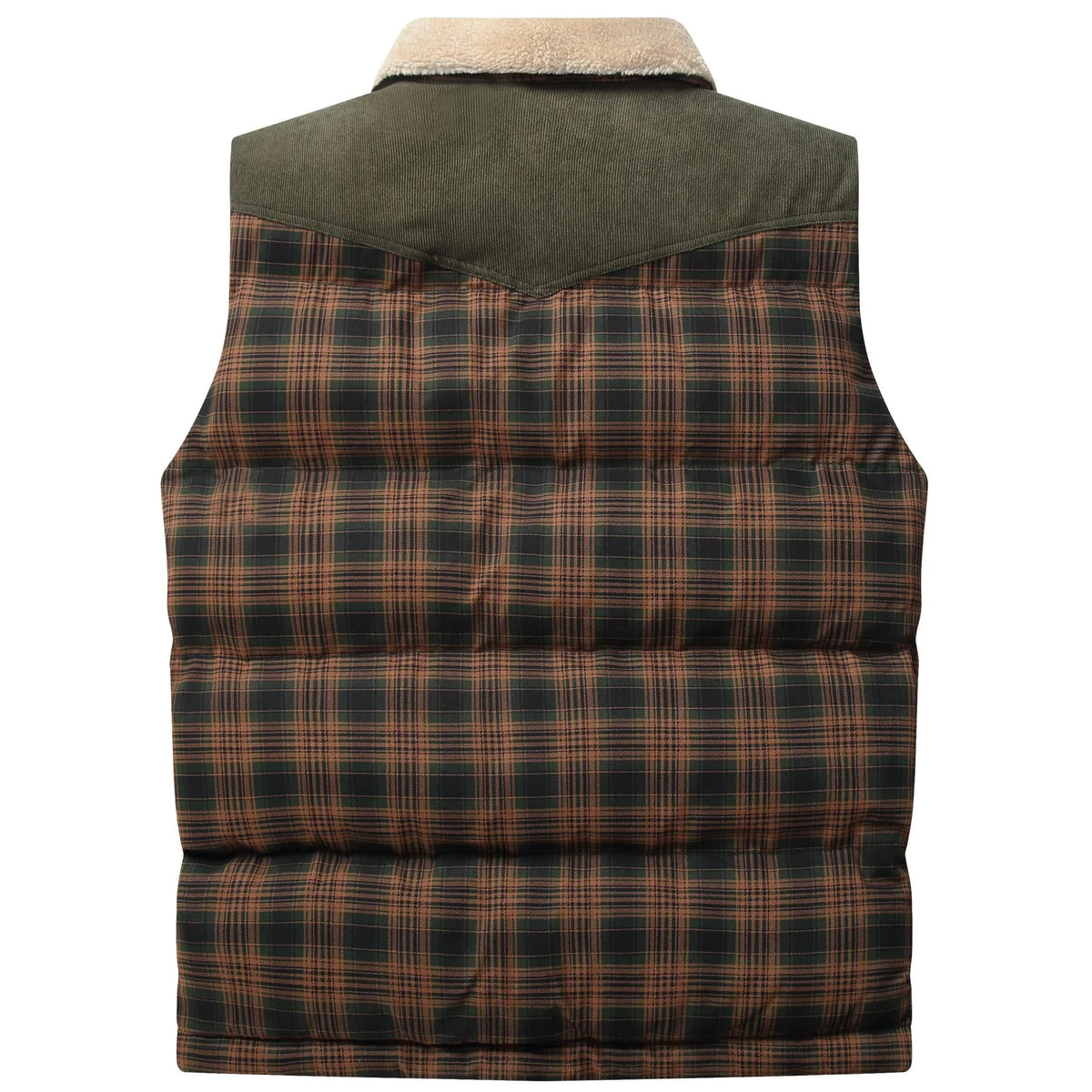 Men's Gilet in Plaid