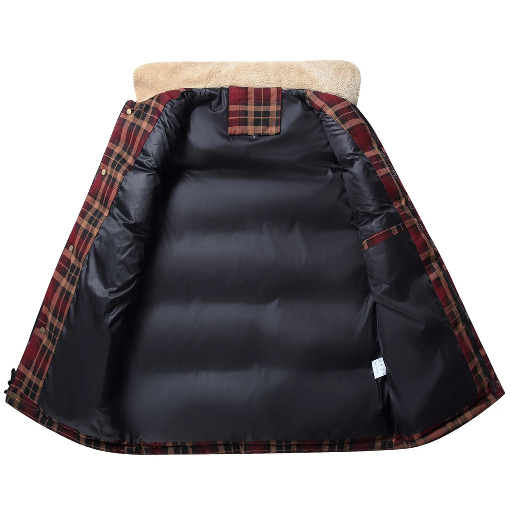 Men's Gilet in Plaid