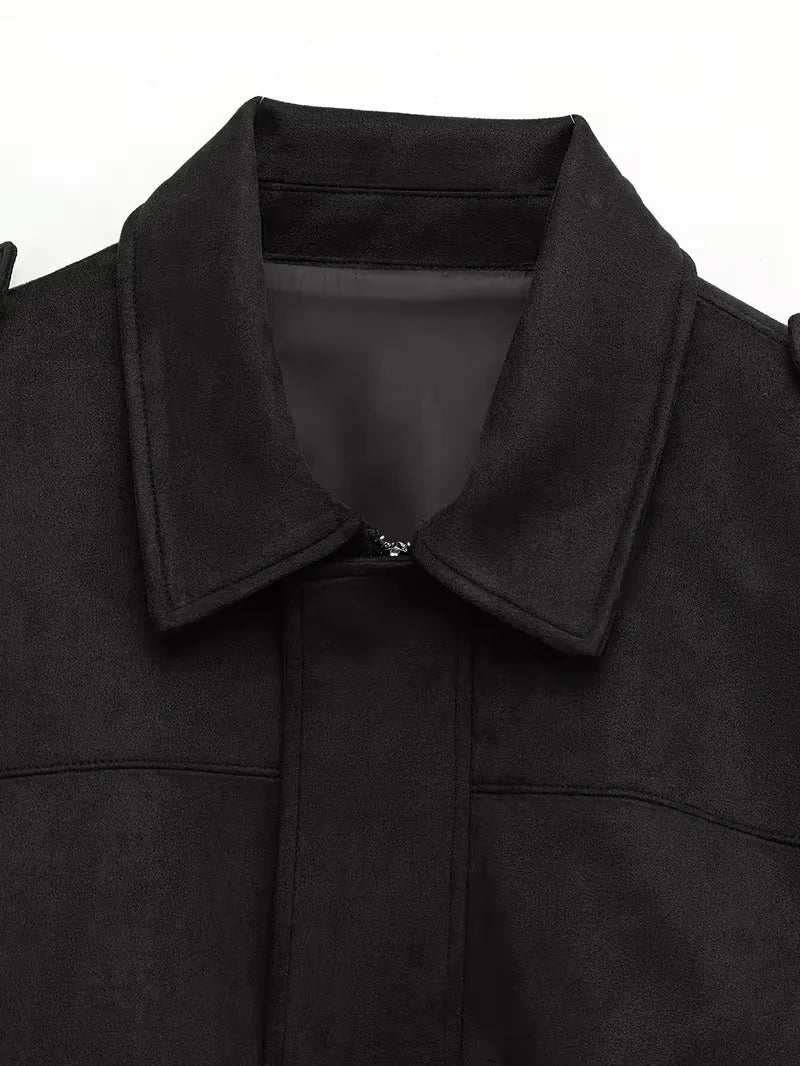 Women's Oversized Bomber Jacket