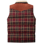 Men's Gilet in Plaid