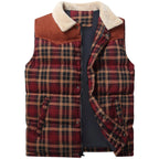 Men's Gilet in Plaid