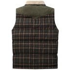 Men's Gilet in Plaid