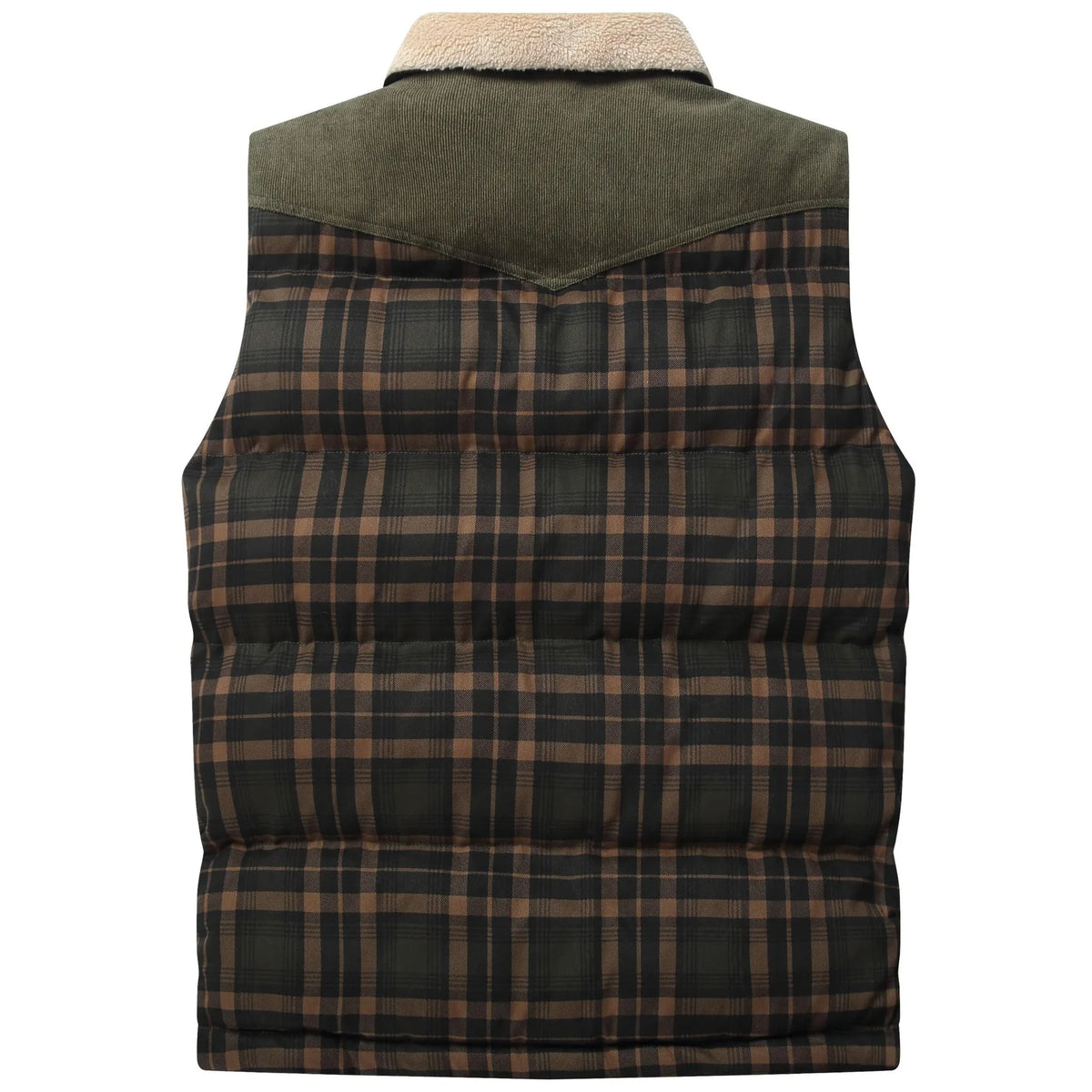 Men's Gilet in Plaid