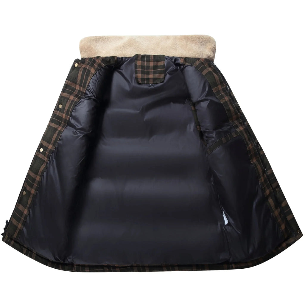 Men's Gilet in Plaid