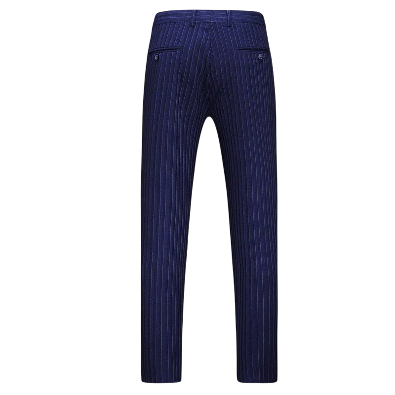 Men's Double-Breasted Tweed Three-Piece Suit