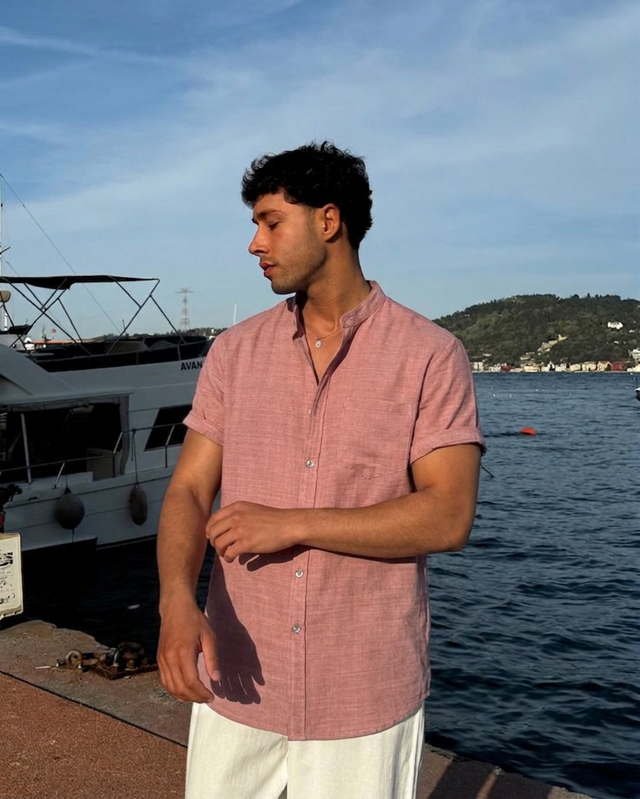 Men's Soft Shirt and Trouser Set – Fresh Summer Shades