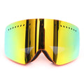Men's Mirrored Ski Goggles – Anti-Fog Dual-Lens Snowboard and Motocross