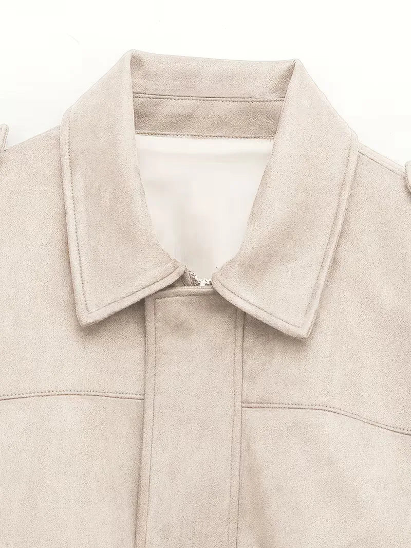 Women's Oversized Bomber Jacket