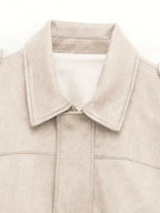 Women's Oversized Bomber Jacket