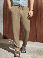 Men's Lightweight Drawstring Trousers