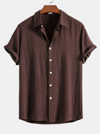 Men's Textured Two-Piece Set – 7 Colour Options