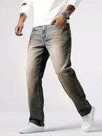 Men's Loose Fit Five-Pocket Jeans