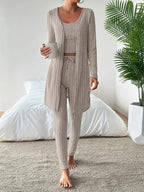 Women's Three-piece Trouser Lounge Set