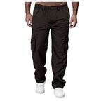 Men's Utility Cargo Trousers – Relaxed Multi-Pocket Trousers