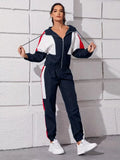 Women's Two-piece Trouser Lounge Set with hood