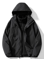 Men's 3-in-1 Outdoor Jacket – Hooded Winter Layer