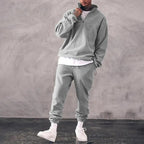 Men's Half-Zip Sweatshirt and Jogger Set