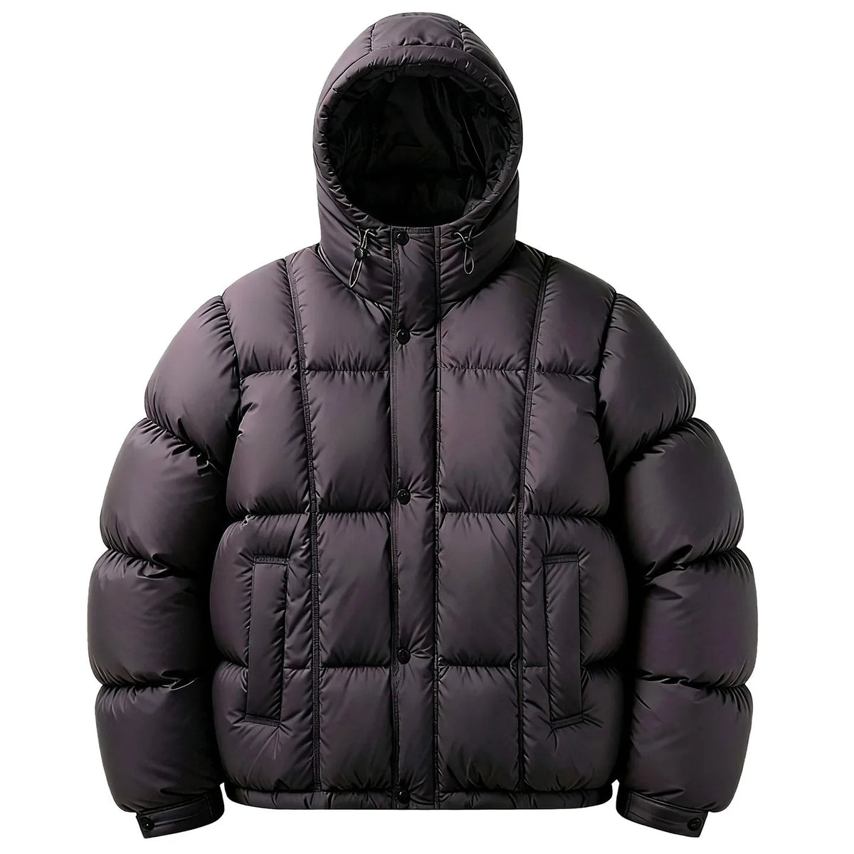 Men's Puffer Jacket with Hood – Style 6