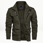 Men's Utility-Style Winter Jacket – Insulated Outerwear
