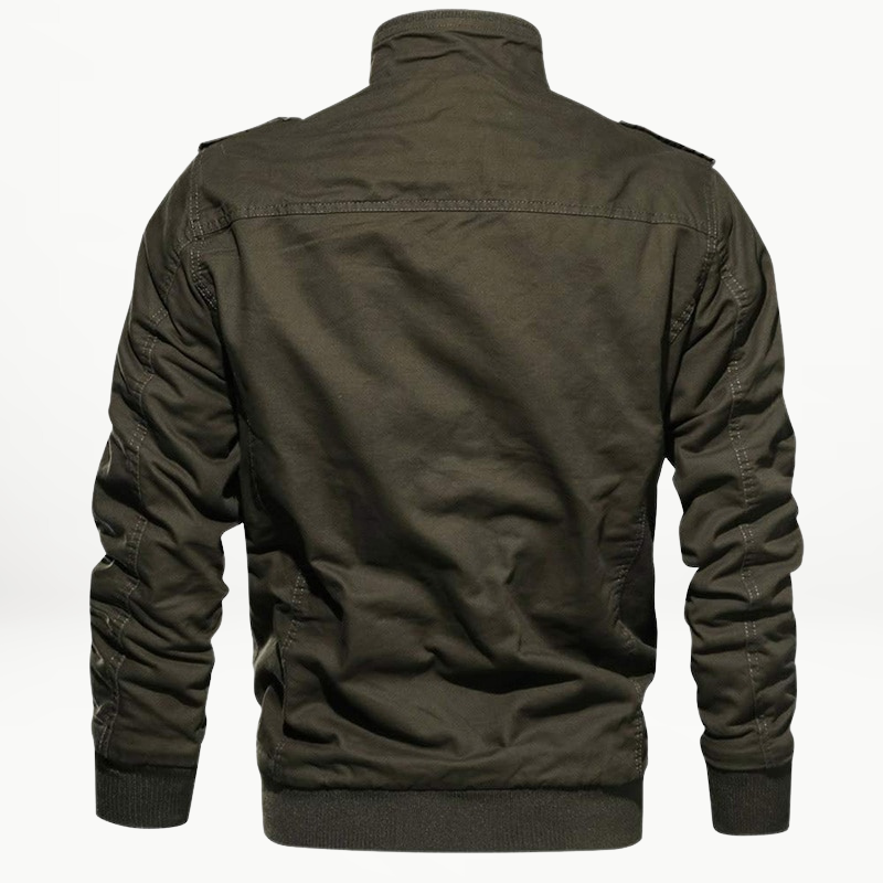 Men's Utility-Style Winter Jacket – Insulated Outerwear
