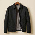 Men's Lined Jacket – Streamlined Cut, Checked Lining