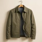 Men's Lined Jacket – Streamlined Cut, Checked Lining