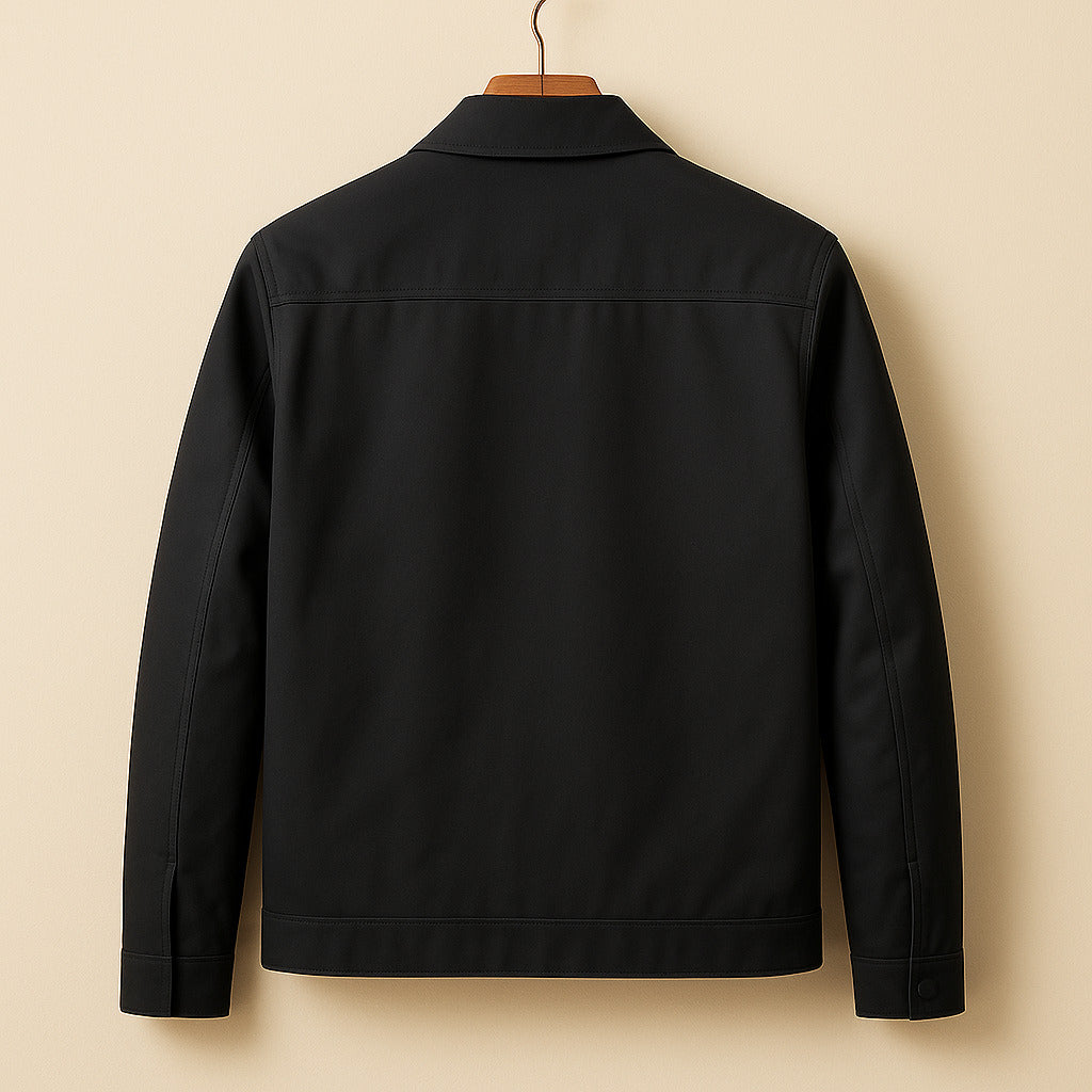 Men's Lined Jacket – Streamlined Cut, Checked Lining