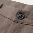 Men's Slim-Fit Stretch Dress Trousers – Flat Front