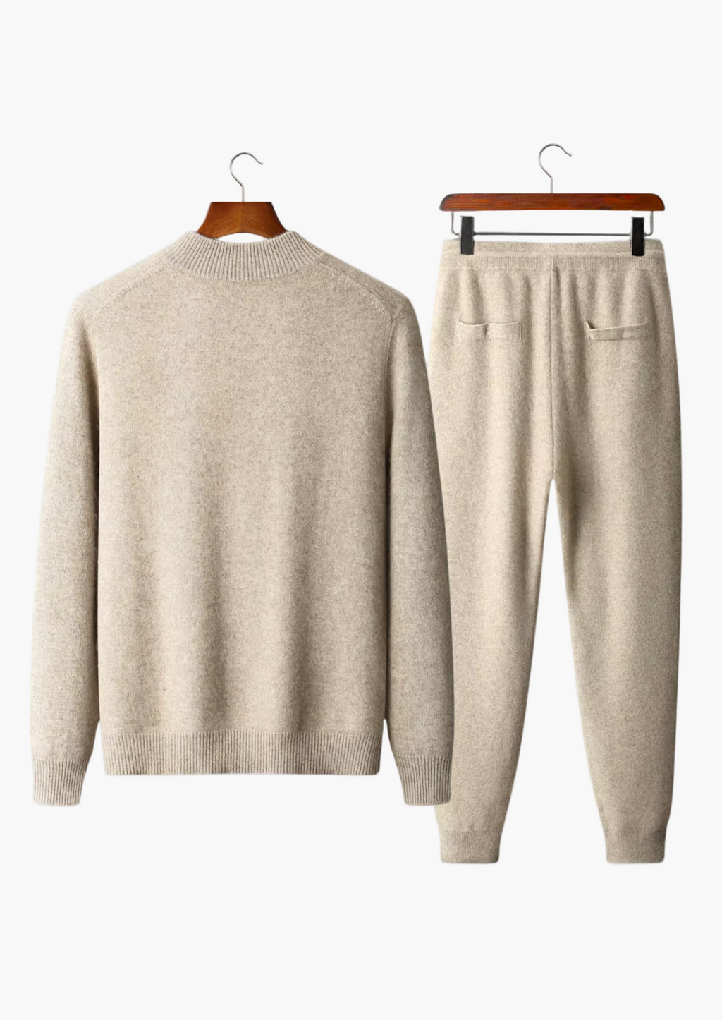 Men's Fine-Knit Lounge Set – Jumper and Trousers