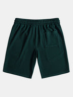 Men's Muscle Fit Ribbed Shirt and Shorts Set