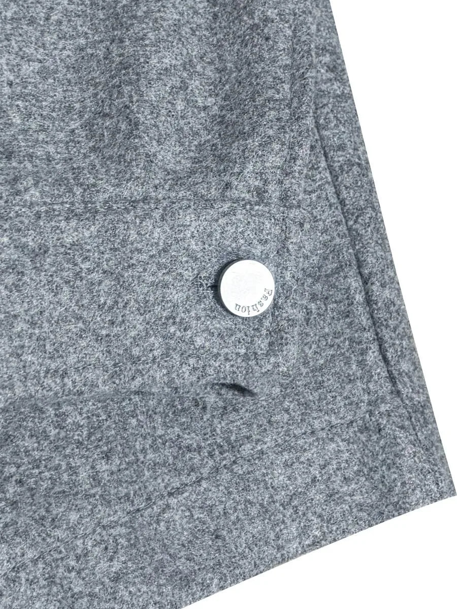 Men's Bomber Jacket with Collared Neckline