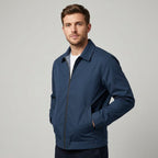 Men's Lined Jacket – Streamlined Cut, Checked Lining