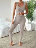 Women's Three-piece Trouser Lounge Set
