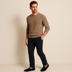 Men's Suede-Look Driving Loafers – Buckle Detail