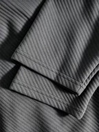 Men's Blazer with Knitted Texture