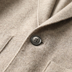 Men's Soft Wool-Blend Knit Cardigan with Suit Collar