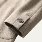 Men's Soft Wool-Blend Knit Cardigan with Suit Collar