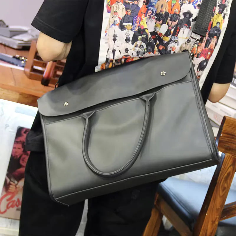 Structured Laptop Bag with Double Handles