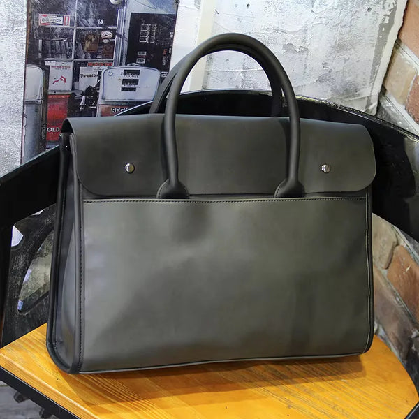 Structured Laptop Bag with Double Handles