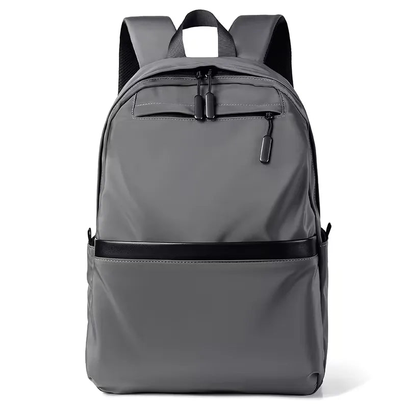 Multi-Pocket Oxford Backpack