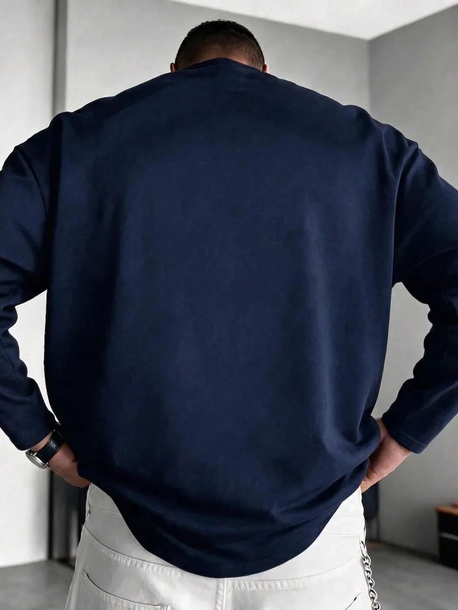 Men's Longsleeve with Faith-inspired Print