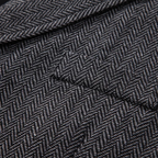 Men's Tweed-Style Waistcoat with Pocket Chain