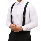 Men's Vintage Suspenders – Adjustable Retro Braces