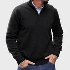 Men's Quarter-Zip Sweater – Refined Knit Layer