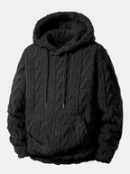 Men's Teddy Fleece Two-Piece Set – Relaxed Hoodie and Joggers