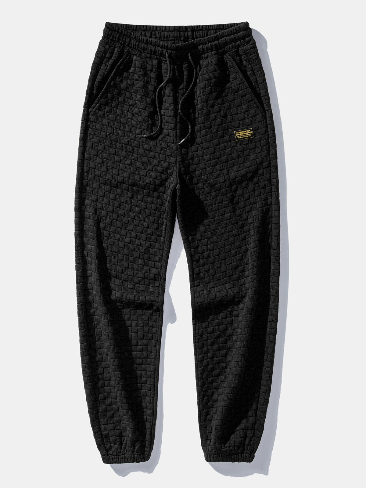 Men's Sleeveless Hooded Vest Tracksuit – Textured Jogger Co-Ord