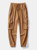 Men's Teddy Fleece Jacket and Corduroy Cargo Jogger Set