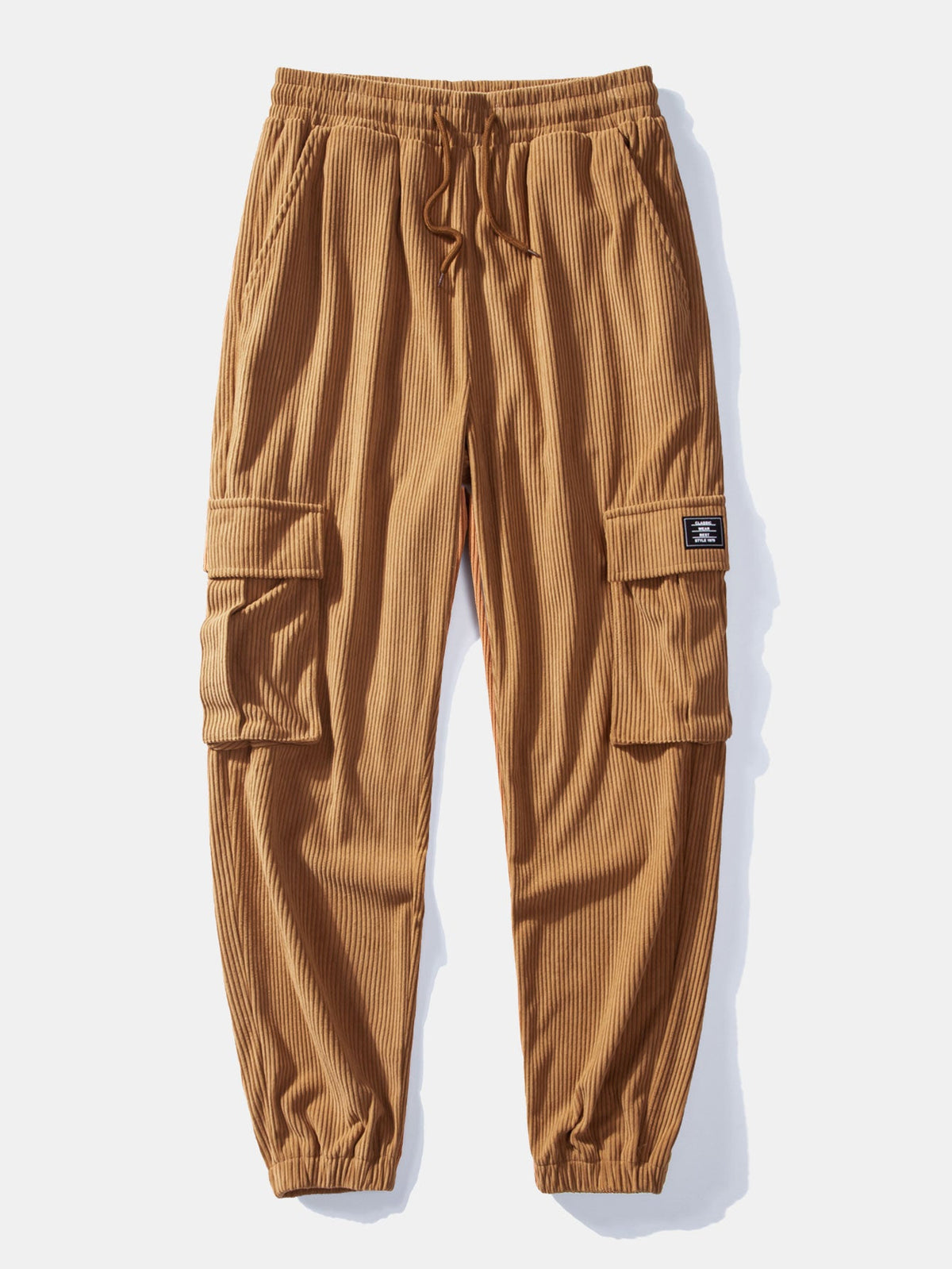 Men's Teddy Fleece Jacket and Corduroy Cargo Jogger Set