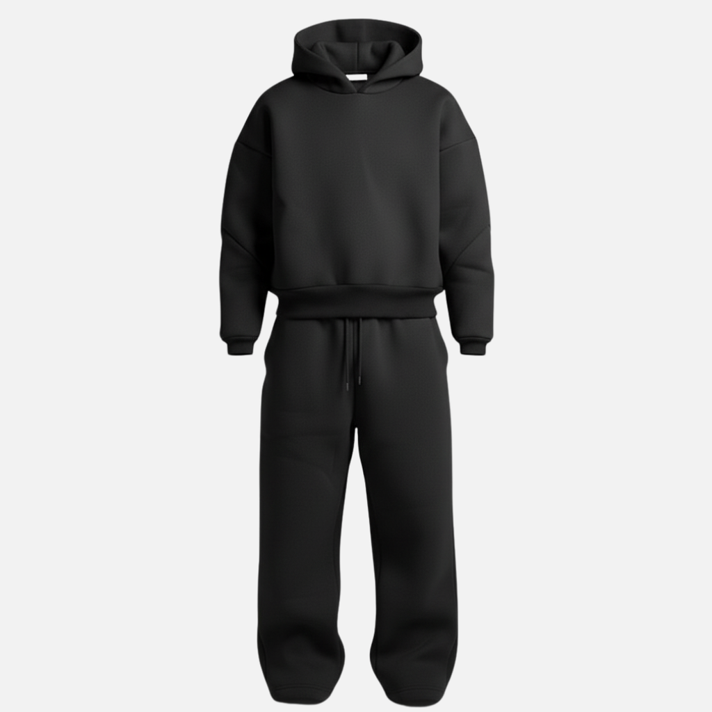 Men's Oversized Hoodie and Jogger Tracksuit Set