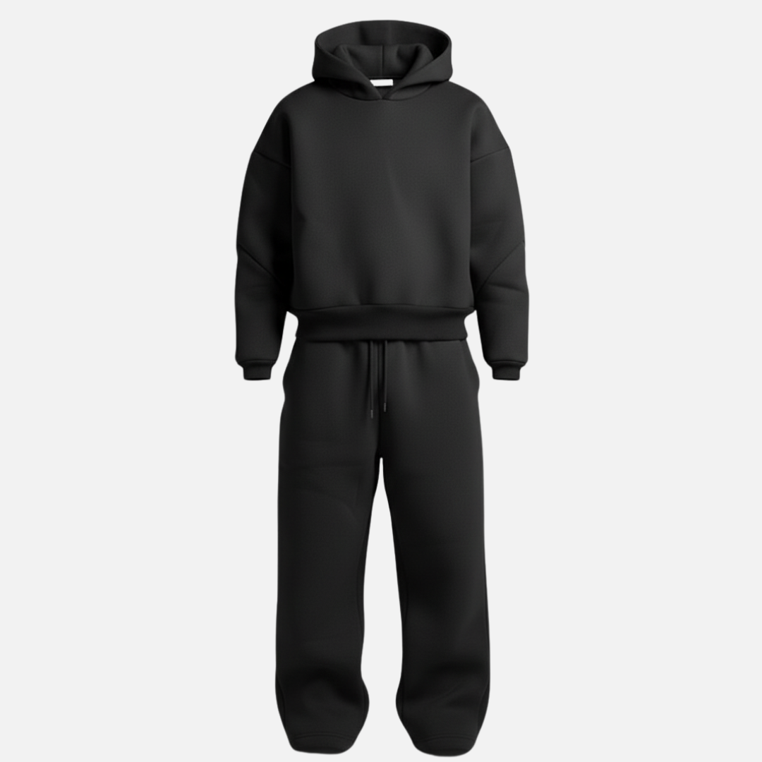 Men's Oversized Hoodie and Jogger Tracksuit Set